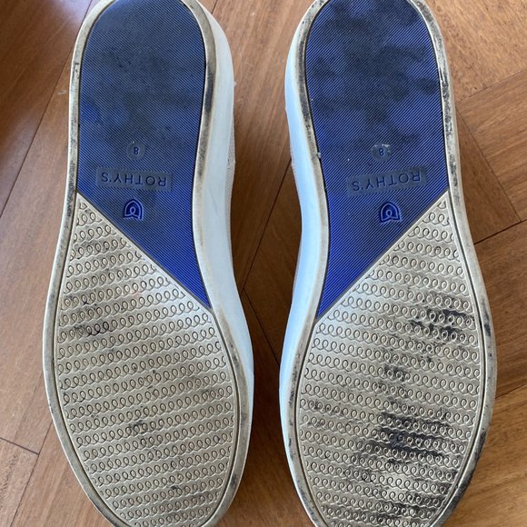 ROTHY’S The Original Slip On Sneaker Sz.8 in Sand - Picture 7 of 8
